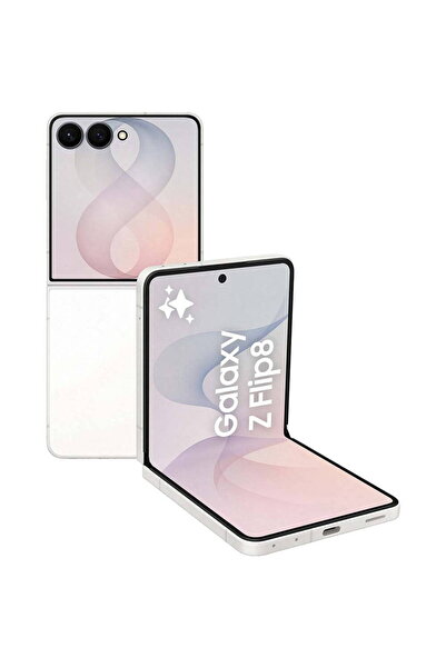 Samsung Κινητό τηλέφωνο Galaxy Z Flip8 512GB 12GB RAM Διπλή SIM 5G Κρεμ