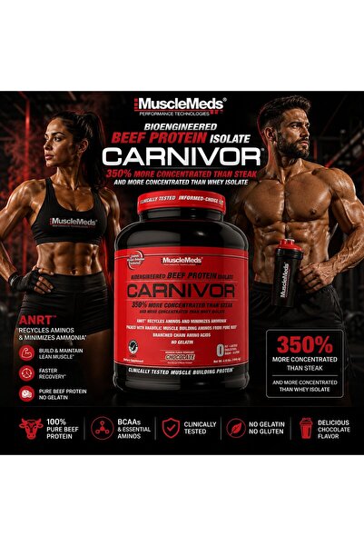 MuscleMeds Carnivor İzole Beef Protein And More Concentrated Than Whey Isolat...