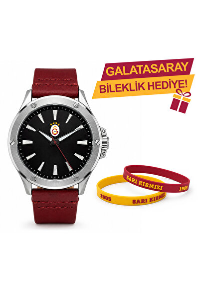 Galatasaray Lisanslı Kol Saati U21739 - GS Bileklik Hediyeli