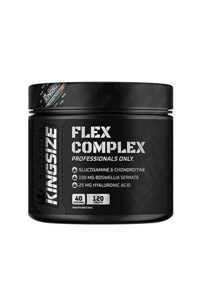 Kingsize Nutrition Flex Complex + Glucosamine 120 Tablet - AROMASIZ