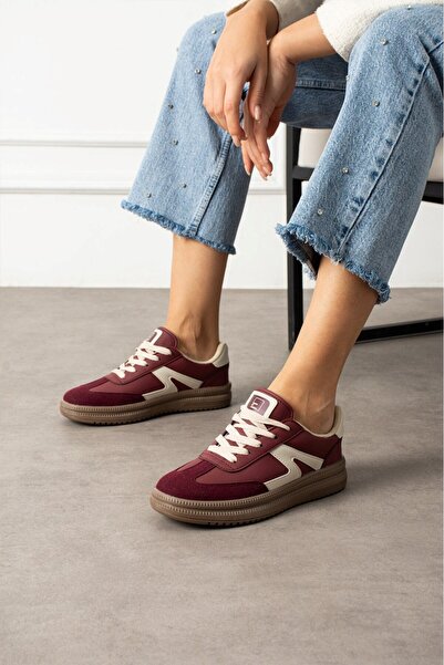 Kadın Bağcıklı Günlük Sneaker Spor Ayakkabı
