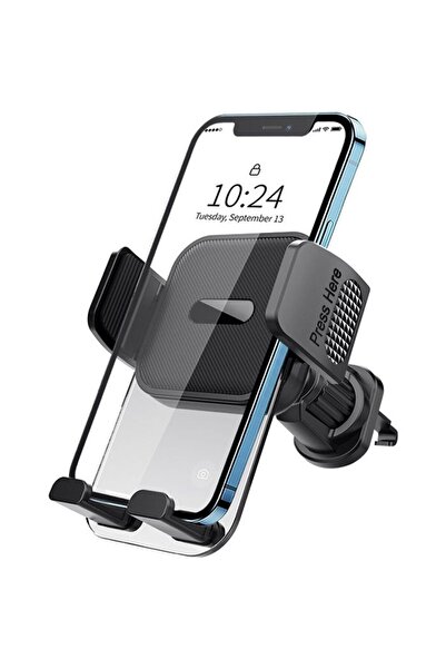 None Suport telefon auto, suport rotativ la 360 de grade pentru gurile de ven...