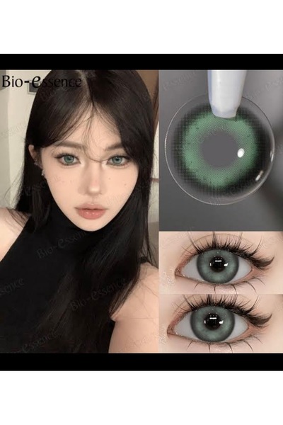 dermasuction Gene3t green yeşil hareli göz lensi yıllık