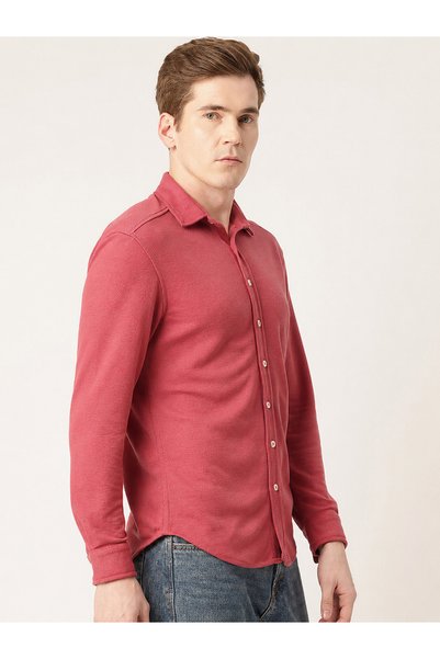 RUE COLLECTION By Styli Classic Fit Cotton Casual Shirt