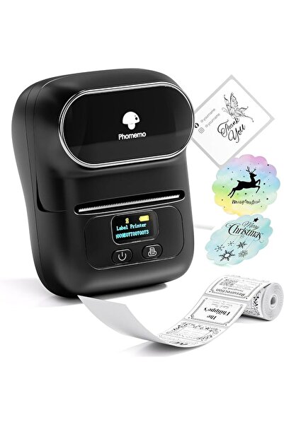 Phomemo Label Maker - M110 Portable Bluetooth Thermal Mini Label Maker Machin...