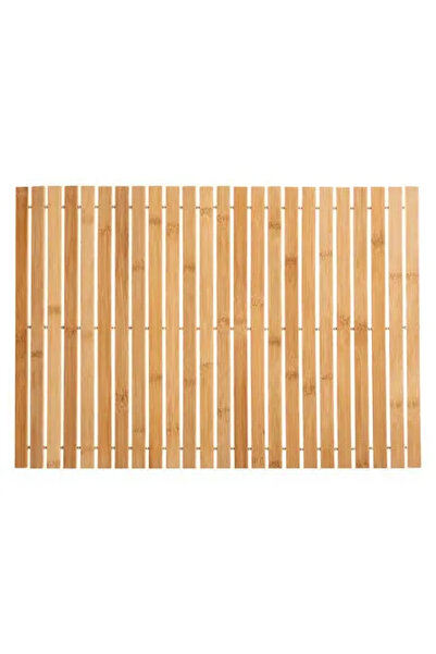 JJA Suport pentru saltea rulată, bambus, 60 x 40 x 0.6 cm, Bej