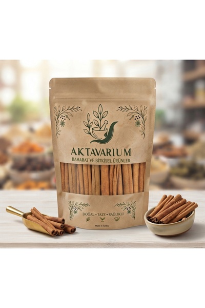 Aktavarium Çubuk Taçın Doğal, Taze, Kabuk Tarçın 250 gr