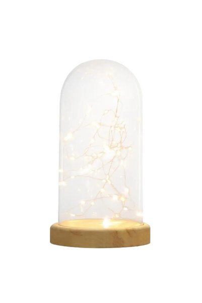 Carrefour Home Lampă LED cu ghirlandă Carrefour Home, 14 x 14 x 26 cm, Multic...