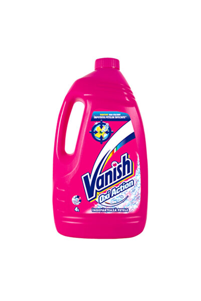Vanish Oxi Action Lichid 4L – Curățare intensivă pentru un volum mare de rufe