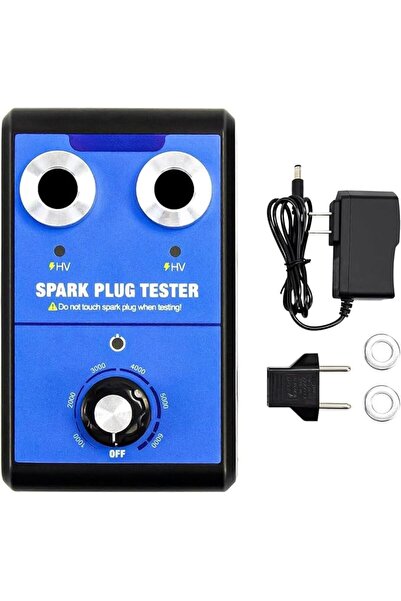 THE WHITE SHOP THEWHITESHOP Spark Plug Tester, Dual Holes Automotive Engine I...