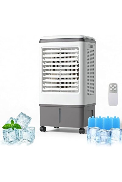 TDOO Evaporative Air Cooler, Cooling Fan with 3 Modes & 3 Speeds, Windowless ...