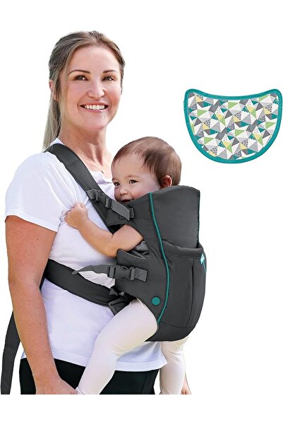 Infantino Swift Classic Carrier with Pocket - 2 Ways to Carry Grey Carrier wi...