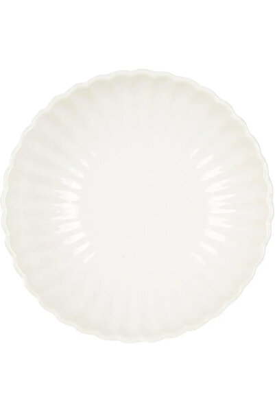 Carrefour Home Farfurie de supă, ceramică, 20 cm, albă