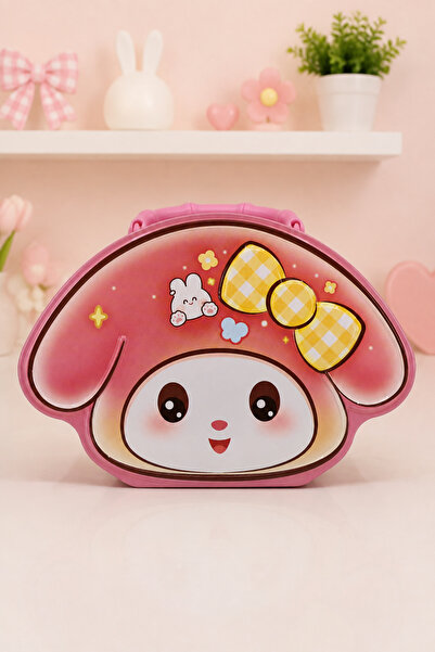 Hunga Pink My Melody Metal Locking Piggy Bank |   Cute Gift