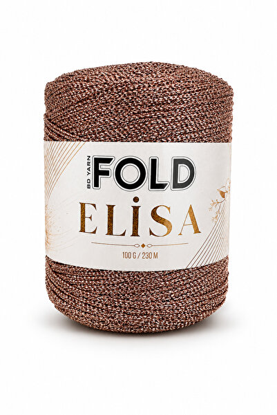 BD fold yarn Elisa - Powder 100% Sim 100 Gr 230 Mt Knitting Yarn Bag Yarn Bur...