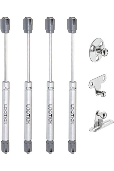 LOOTICH 120N Flap Fitting Flap Support Lid Gas Spring Damper Chest Hinges for...
