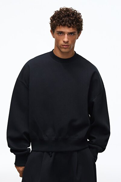 Bershka Bisiklet yaka sweatshirt