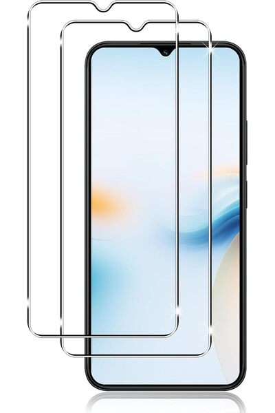 aheaks Poco C85 Compatible Fingerprint Activated Nano Glass Screen Protector,...