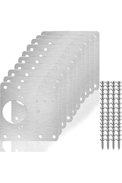 Lonimia Hinge Repair Plate, Hinges Fixing Plates, Stainless Board, Kitchen Cu...