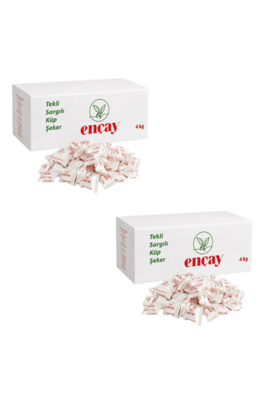 Sargılı Küp Şeker 4000 Gr (2 Adet)