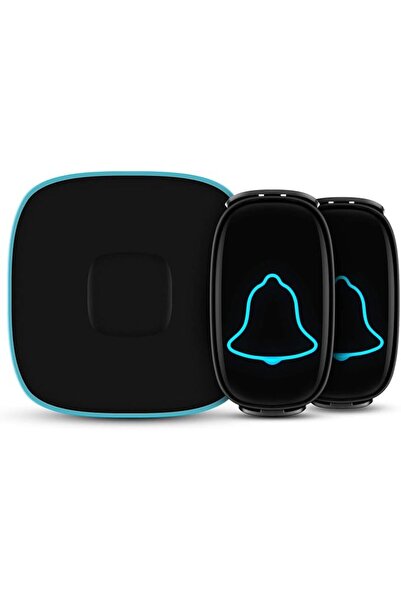 ELECDON Wireless Doorbell, Waterproof Door Bell with 38 Melodies and Led Flas...