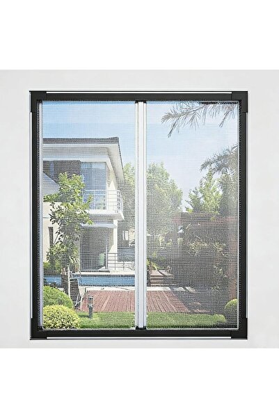 GENERAL Magnetic Window Screen,60 x 110 CM Fiberglass Fly Insect Protection &...