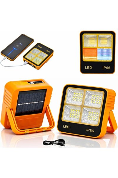MultiGO إم بي ®   كشاف شمسي صغير متعدد الوظائف، مصباح عمل LED محمول قابل لإعا...