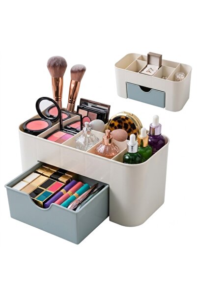 OEM Organizator pentru cosmetice și bijuterii, compartimentat, cu sertar, 20 ...