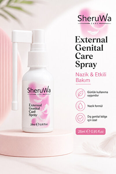 SheruWa Care External Genital Care Spray 28 ml – Dış Genital Bölge Günlük Bak...