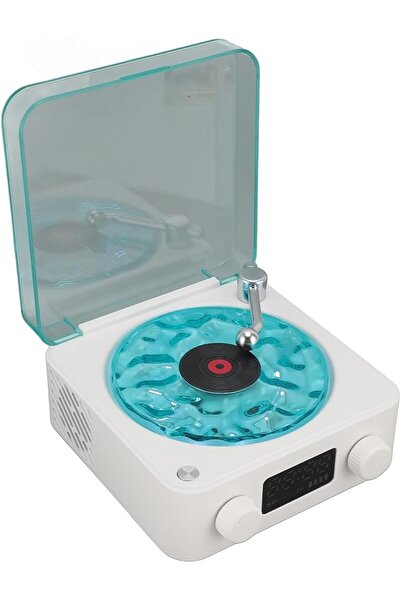 Ejoyous Waves Player, 3 in 1 Cordless Speaker with Night Light Time Display, ...