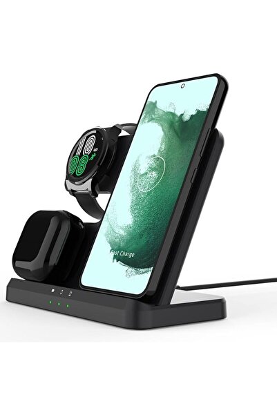 NALACAL Wireless Charger For Samsung, 3 In 1 Wireless Charger For Galaxy S25 ...