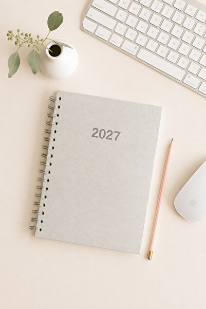 Lizy 2027 Günlük Ajanda – 17x24 cm, Thermo Deri Kapak | 9 Renk Seçeneği