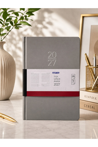 Gıpta أجندة 2027 مقاس 17×24 336 صفحة 107-ECK مخططة