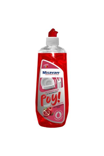Misavan Detergent vase POY cu bicarbonat si rodie 500ml