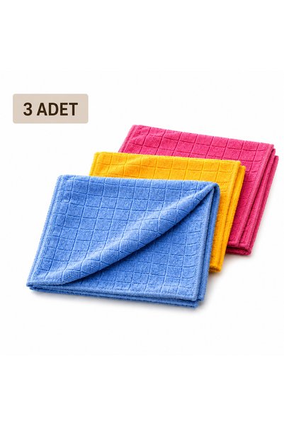 Genel Markalar BEZ MİKROFİBER 40*40CM 3 LÜ PAKET.
