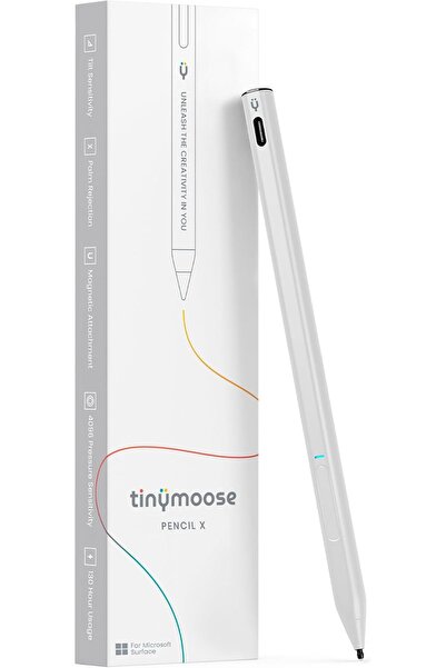 Tinymoose قلم رقمي نشط X لأجهزة Surface Pro/Book/Laptop/Go - مع حساسية دقيقة ...