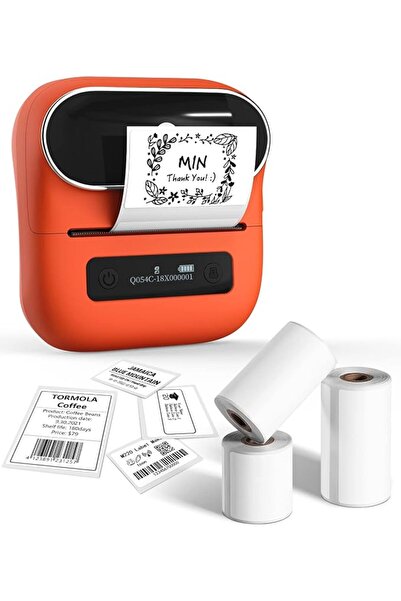 Phomemo M220 Label Maker, 3.14 Inch Bluetooth Thermal Label Printer for Barco...