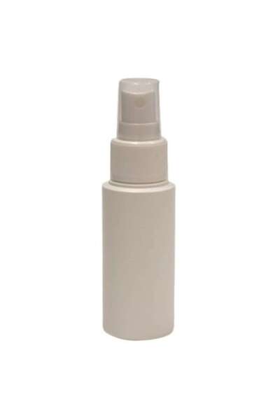 OEM Cosmetic container white spray bottle, 50ml
