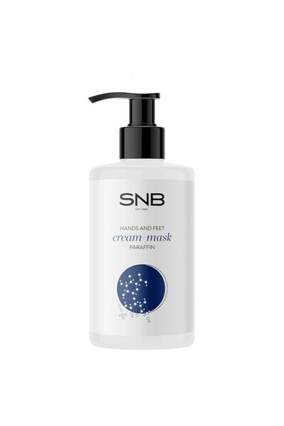 SNB Professional Cremă-Mască pentru Mâini și Picioare cu Parafină și Acid Hia...