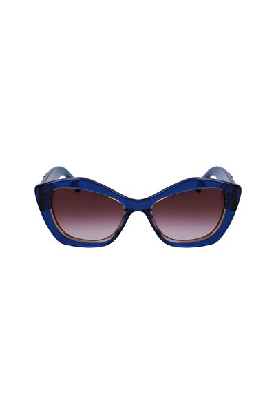 Karl Lagerfeld 6127S Blue Nude 424 5218 Sunglasses