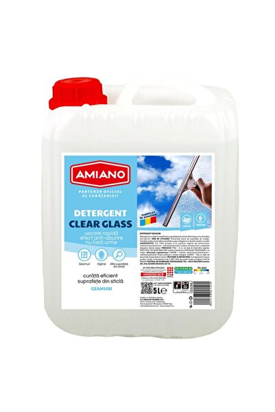 Misavan Detergent pentru geamuri Amiano Clear Glass 5l