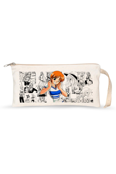 Define Moyas One Piece Nami Double Printed Laminated Raw Cloth Pen Holder – 2...