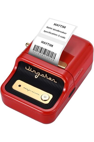 NiiMbot B21 Label Maker Machine with Tape, Mini Desktop Label Printers, Wirel...