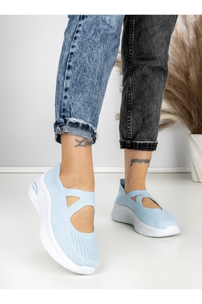 EMAS Pantofi sport dama albastri din material textil Zelaria