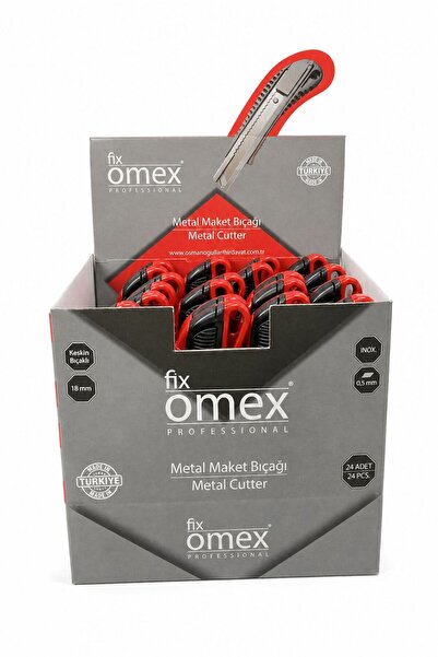 YALIZ Fix Metal Maket Bıçağı (1 Adet)