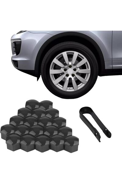 GENERAL ASUBHA 20PCS Car Wheel Nut Caps, 21mm Lug Nut Covers, Hexagonal Tire ...