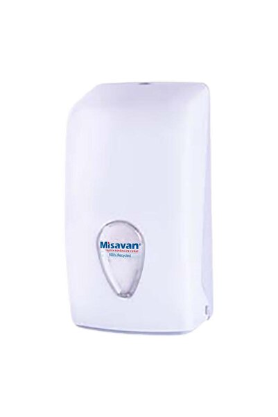 Misavan Dispenser hartie igienica pliata -LINE Alb