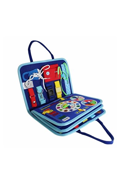 Aptel Sensory book for children, 1-4 years old, educational, felt, 28x21x4 cm