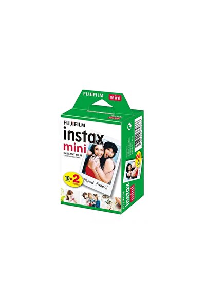 Fujifilm Set de 20 de coli de film color Instax Mini, 62x46mm