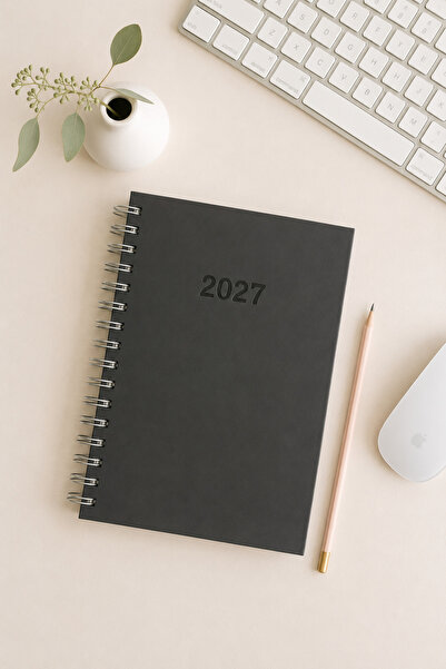 Lizy 2027 Daily Planner – 17X24 Cm, Thermo Leather Cover |   9 Color Options